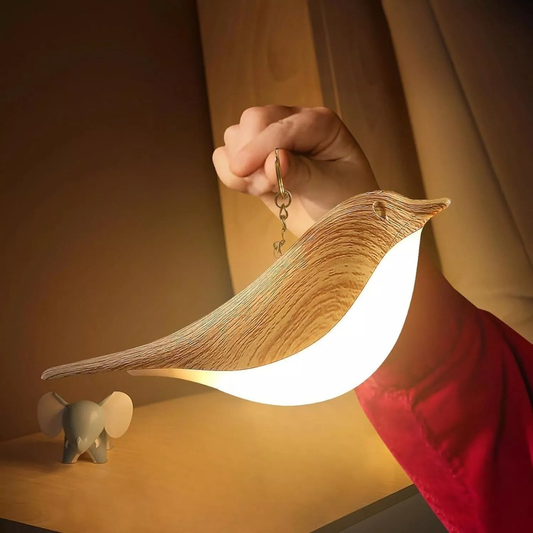 Reading Night Light Bedroom Desk Lamp Bedside Modern Magpie Bird LED Maple Hurry! 10 items left!